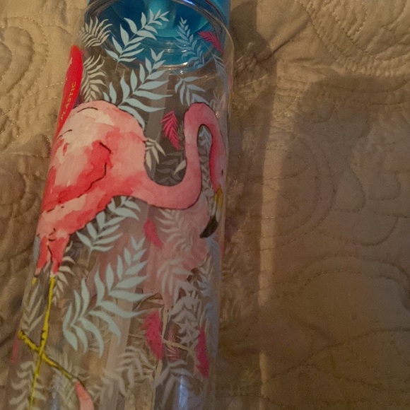 Milly Green -Flamingo Water Bottle, New - Picture 2 of 7
